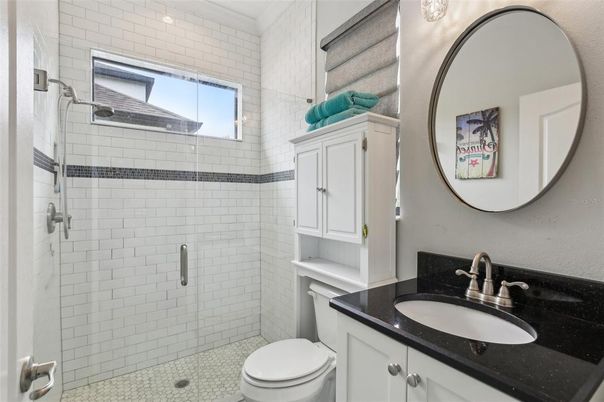 Bathroom, Glass Shower, Interior