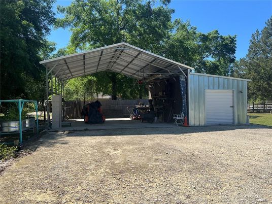 Backyard, Detached Garage, Exterior