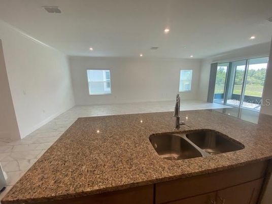 Interior, Marble, Recessed Lighting