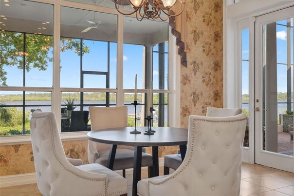 Chandelier, Dining room, Interior