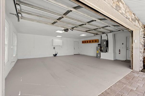 Garage, Interior, Stone Walls