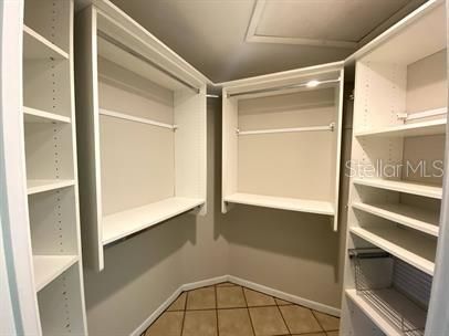Interior, Walk-in Closets