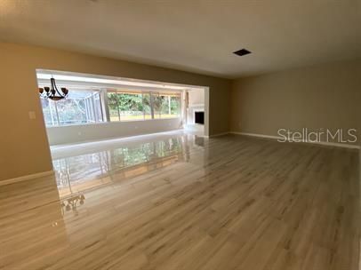 Empty room, Interior, Wood Texture Flooring