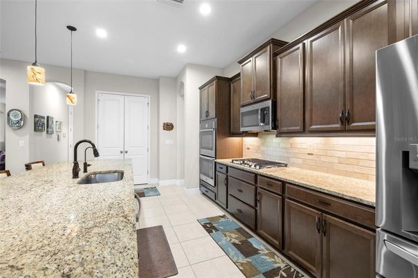 Interior, Kitchen, Pendant Lights, Recessed Lighting