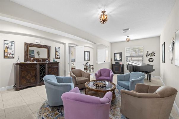 Interior, Living room, Piano