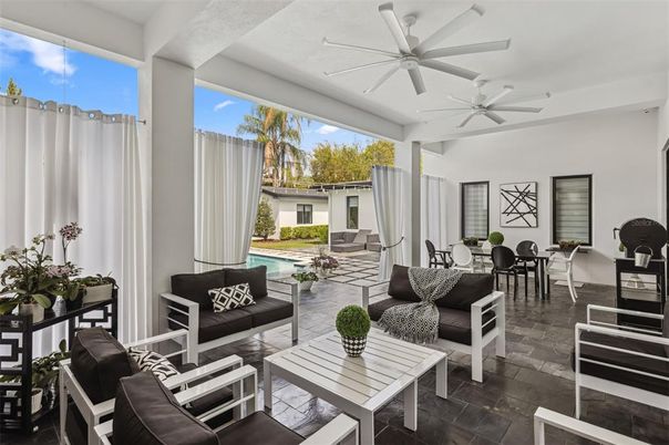 Dining room, Exterior, Interior, Living room