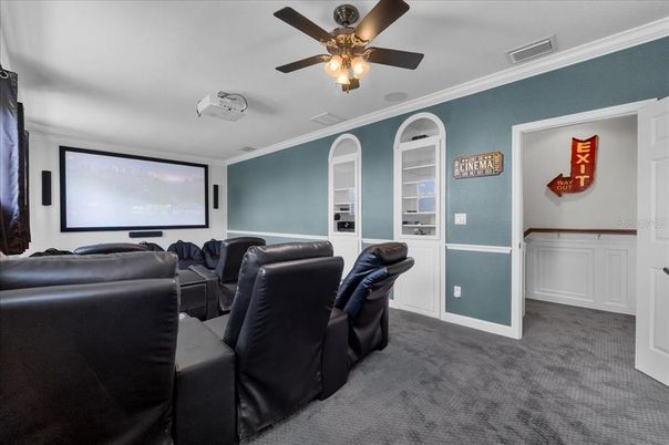 Home Theatre Room, Interior, Projection Screen, Theatre Room