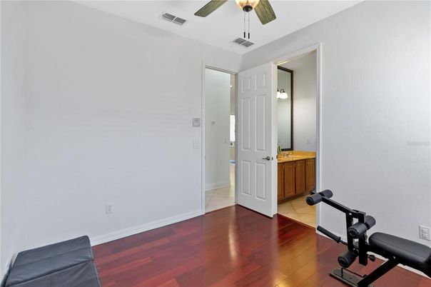 Fitness Equipment, Interior, Wood Texture Flooring