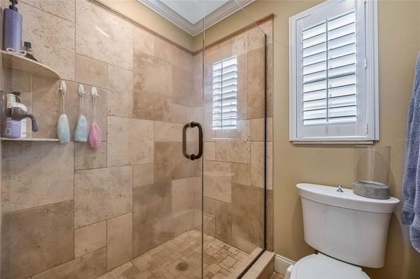 Bathroom, Glass Shower, Interior