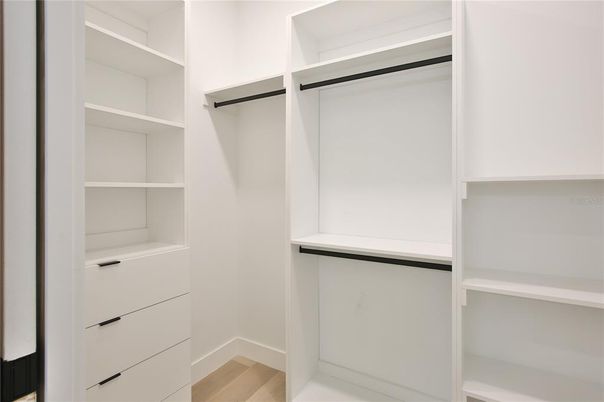 Interior, Walk-in Closets, Wood Texture Flooring