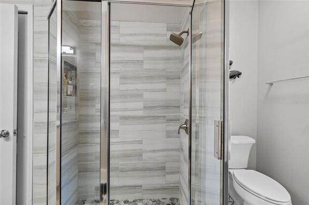Bathroom, Glass Shower, Interior