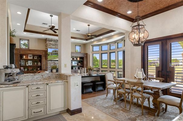 Chandelier, Dining room, Interior, Pendant Lights, Recessed Lighting