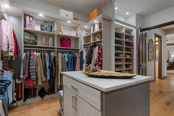 Interior, Recessed Lighting, Walk-in Closets, Wood Texture Flooring