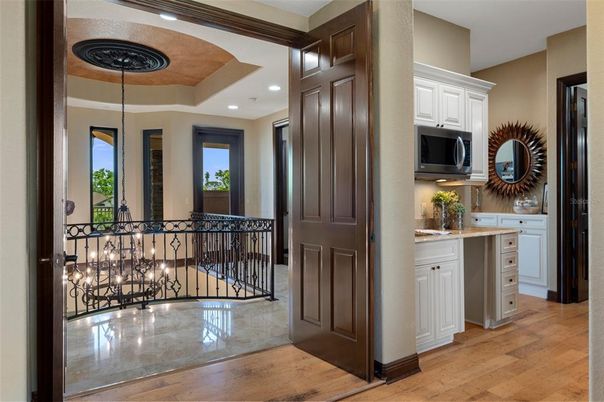 Interior, Kitchen, Pendant Lights, Recessed Lighting, Wooden Ceilings, Wood Texture Flooring