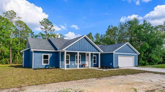 Attached, Backyard, Exterior, Facade, Ranch