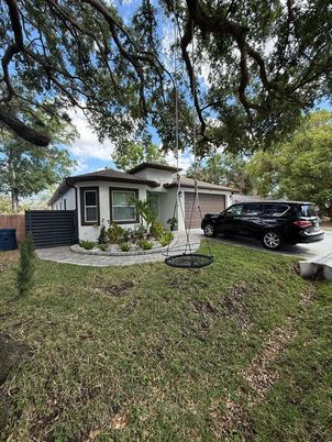 Attached, Backyard, Exterior, Facade, None