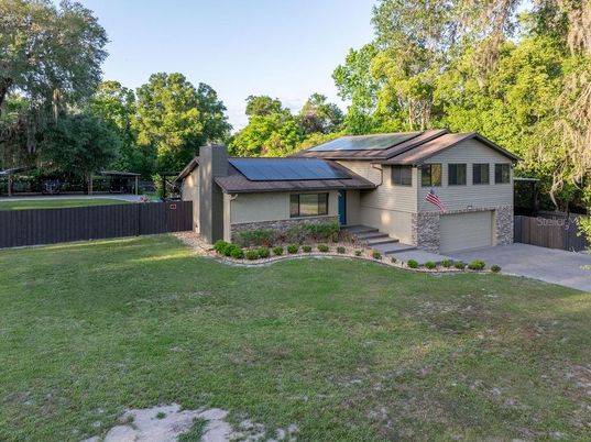 Backyard, Exterior, Solar Panels