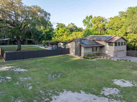Backyard, Exterior, Solar Panels