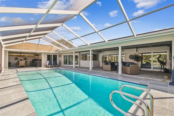 Glass Ceilings, Interior, Pool, Sun Room