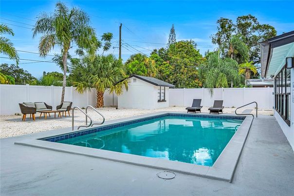 Detached Garage, Exterior, Pool