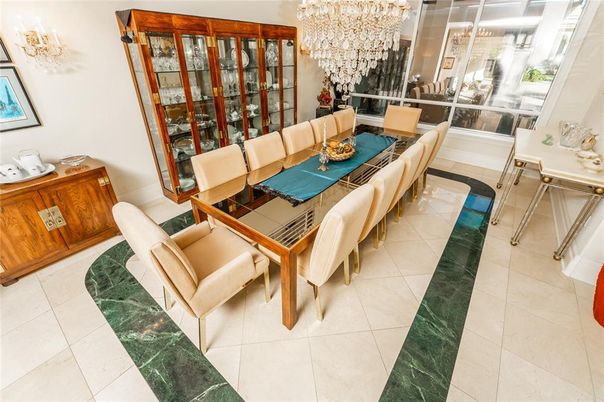Chandelier, Dining room, Interior
