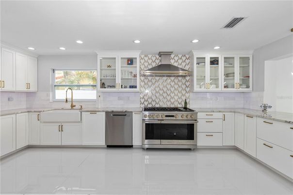 Interior, Kitchen, Recessed Lighting, Stainless Steel Appliances