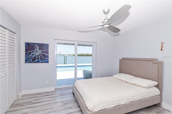 Bedroom, Interior, Water, Wood Texture Flooring