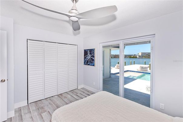Bedroom, Interior, Water, Wood Texture Flooring