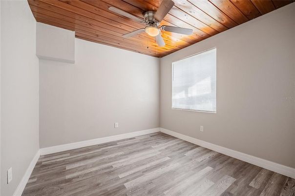 Empty room, Interior, Wooden Ceilings, Wood Texture Flooring