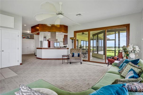 Interior, Kitchen, Living room, Recessed Lighting