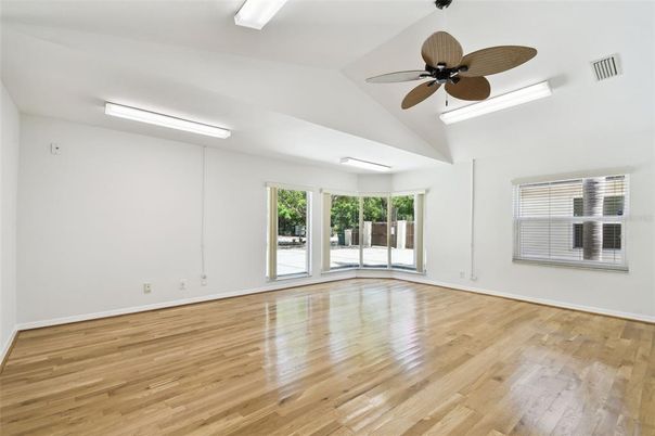 Empty room, Interior, Wood Texture Flooring