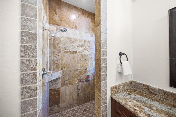 Bathroom, Interior, Stone Walls