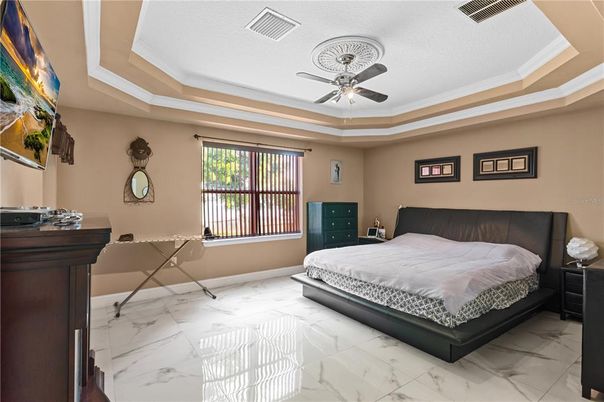 Bedroom, Interior, Marble