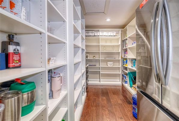 Interior, Recessed Lighting, Walk-in Closets, Wood Texture Flooring