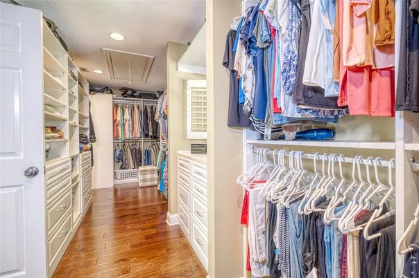 Interior, Recessed Lighting, Walk-in Closets, Wood Texture Flooring