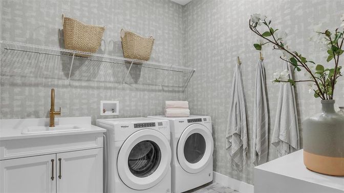 Interior, Washer