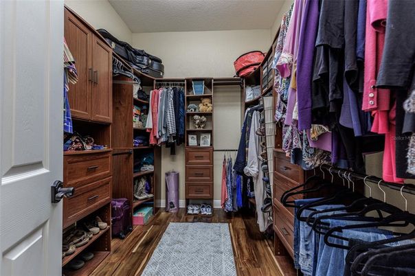 Interior, Walk-in Closets, Wood Texture Flooring