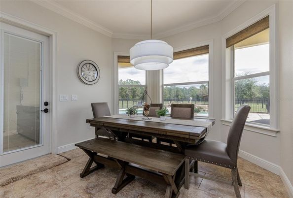 Dining room, Interior, Pendant Lights