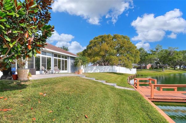 Backyard, Exterior, Lake