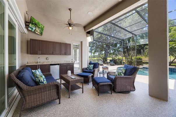 Glass Ceilings, Interior, Living room, Pool, Sun Room