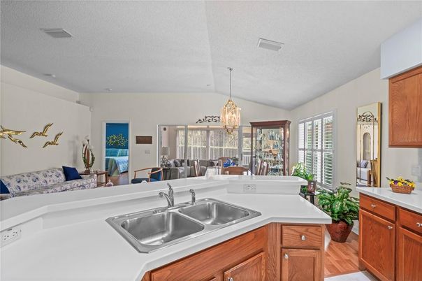 Dining room, Interior, Kitchen, Living room, Pendant Lights
