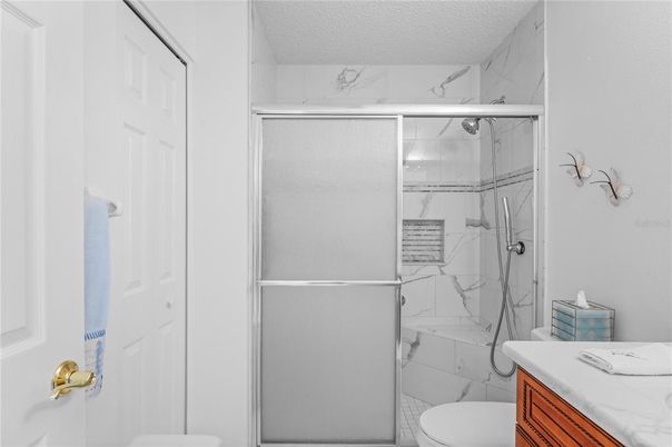Bathroom, Glass Shower, Interior, Marble Walls