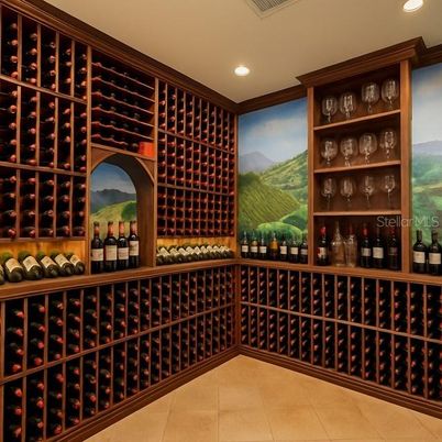 Interior, Recessed Lighting, Wine Storage