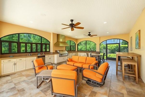 Interior, Kitchen, Living room, Recessed Lighting, Stainless Steel Appliances