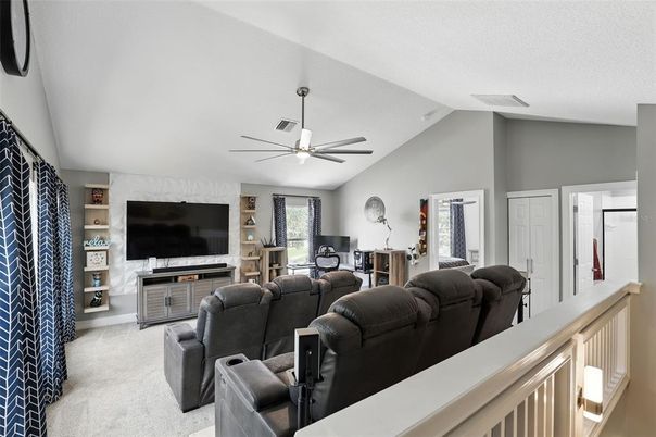Home Theatre Room, Interior, Living room