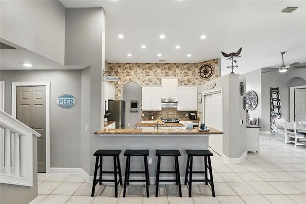 Interior, Kitchen, Recessed Lighting