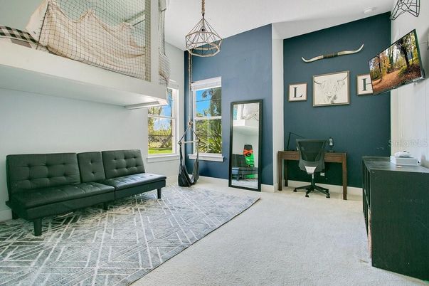 Home Office, Interior, Pendant Lights