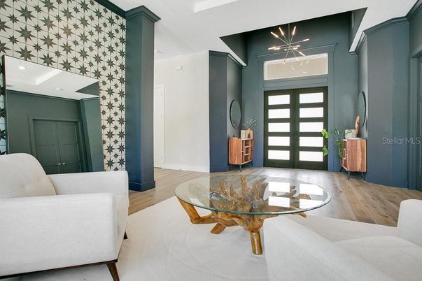 Interior, Recessed Lighting, Wood Texture Flooring
