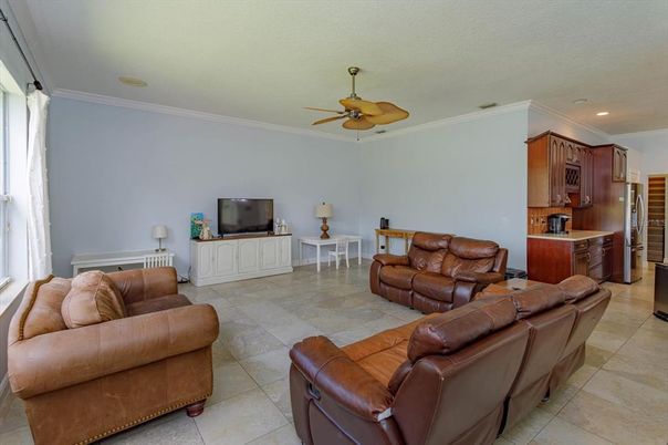 Interior, Kitchen, Living room, Recessed Lighting