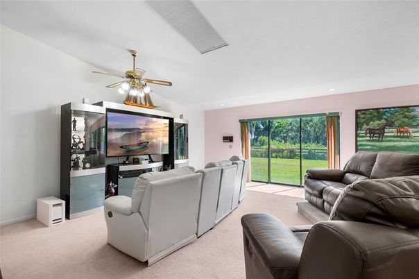 Home Theatre Room, Interior, Living room, Projection Screen, Recessed Lighting, Theatre Room